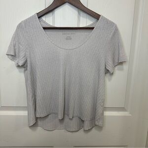 American Eagle Outfitters Women's White Top